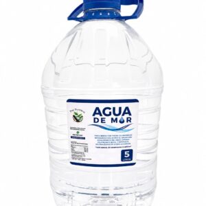 3 BIDONES 5 LITROS AGUA DE MAR PURA